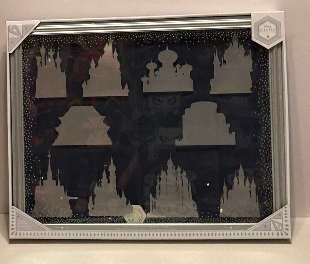 Disney Castle Collection Pin Collectors Display Case
